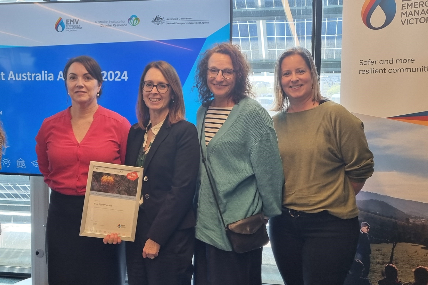DASH recognised at The Resilient Australia Awards