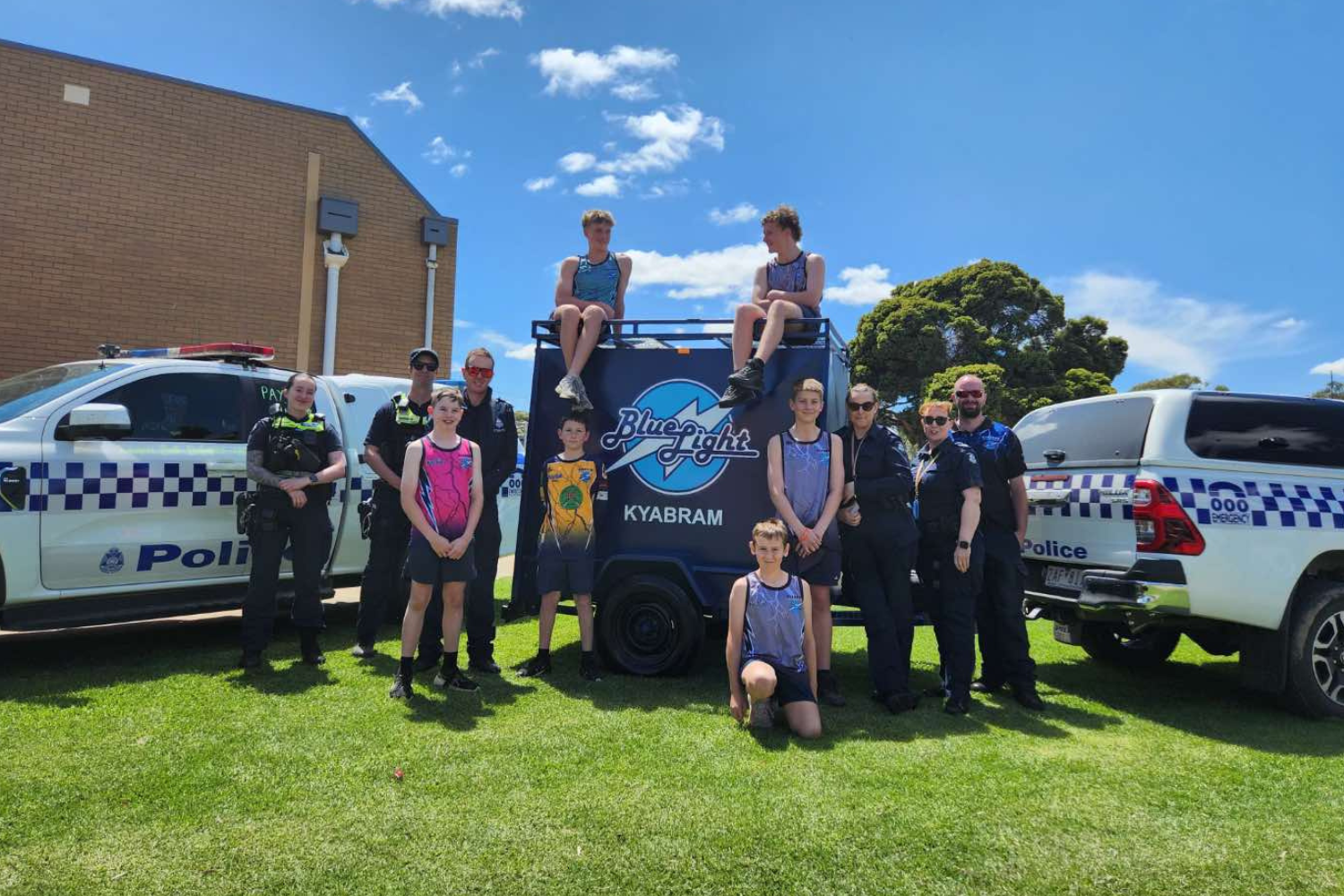 Epping Blue Light’s generous donation to Kyabram
