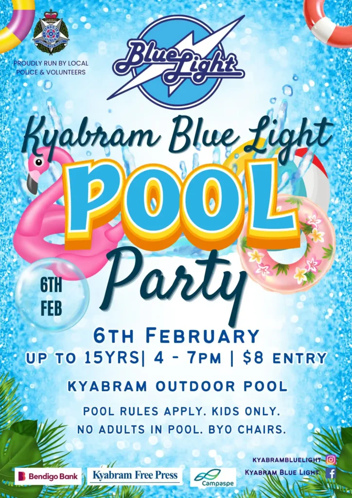 Kyabram pool Party Feb